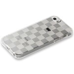 Highend berry iPhone 5 5s 2014年モデル チェッカードクリア