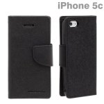 Mercury Diary 手帳型横開きタイプ ブラックxブラック