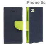 Mercury Diary 手帳型横開きタイプ ネイビー