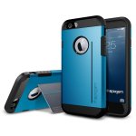 Spigen社 タフアーマーS スタンド機能 iPhone6 4.7inch エレクトリックブルー