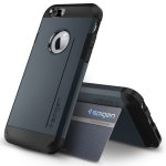 Spigen社 タフアーマーS スタンド機能 iPhone6 4.7inch メタルストレート