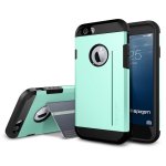Spigen社 タフアーマーS スタンド機能 iPhone6 4.7inch ミント