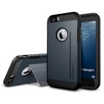 Spigen社 タフアーマーS スタンド機能 iPhone6 4.7inch メタルストレート